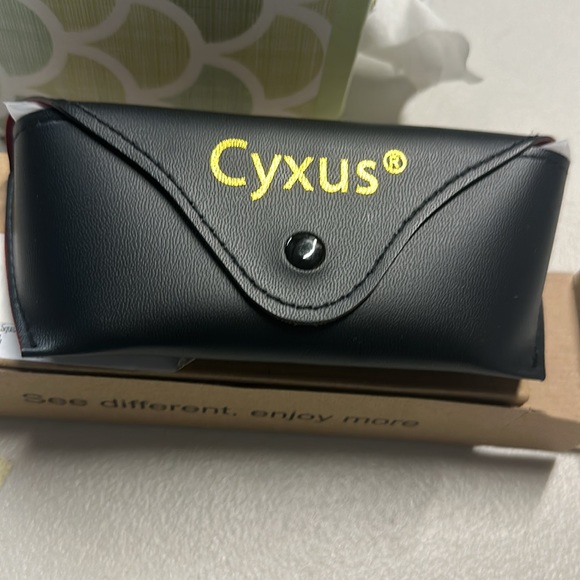 Cyxus Blue Light Blocking Glasses Women Men Computer Gaming Square Glasses UV400 - Picture 9 of 10